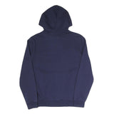 PUMA Womens Navy Hoodie XS Cotton Blend Pullover Hooded Sweatshirt