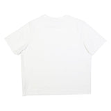 FILA Womens White XL Cotton Blend T-Shirt Short Sleeve Crew Neck Logo Graphic