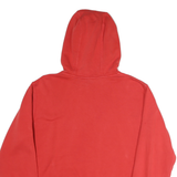 NIKE Mens Red Hoodie M Basketball Pullover Cotton Casual Sportswear