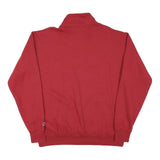 CHAMPION Mens Red Troy 1/4 Zip XL Sweatshirt Cotton Blend College Style