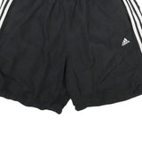 ADIDAS Mens Shorts Black XL W30 Sports Casual Relaxed Fit Polyester
