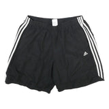ADIDAS Mens Shorts Black XL W30 Sports Casual Relaxed Fit Polyester