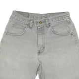 WRANGLER Mens Grey Denim Shorts S W28 Classic Cotton Blend Casual