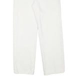 LEVI'S Womens Jeans White Regular Straight Denim W32 L30 Classic Zip Cotton