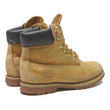 TIMBERLAND Womens Premium 6 Inch Lace-Up Boots Wheat Leather UK 5 Durable