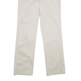LEE Womens Cotton Blend Beige Regular Fit Straight Leg Trousers W30 L33 Classic