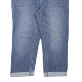 EARL JEAN Womens Denim Blue Casual Shorts M W29 Embellished Pockets Cuffed Hem