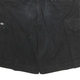 DICKIES Mens Shorts Black Cargo Cotton M W38 Workwear Pockets Casual