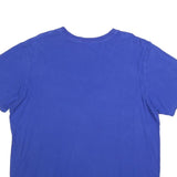 THE NORTH FACE Mens Blue Graphic T-Shirt XL Short Sleeve Crew Neck Cotton Blend