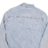 LEVI'S Womens Blue Denim Jacket S Cotton Blend Button Closure Casual Classic