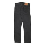 LEVI'S 511 Mens Slim Black Denim Jeans Cotton Blend W30 L32 Classic Fit Zip