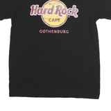 HARD ROCK CAFE Mens Black Gothenburg Graphic T-Shirt S Short Sleeve Crew Neck