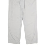 TOMMY HILFIGER Mens Cotton Blend White Regular Straight Trousers W32 L30 Classic