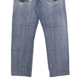 G-STAR Mens Jeans Blue Regular Straight Denim Medium W40 L30 Embroidered Pockets
