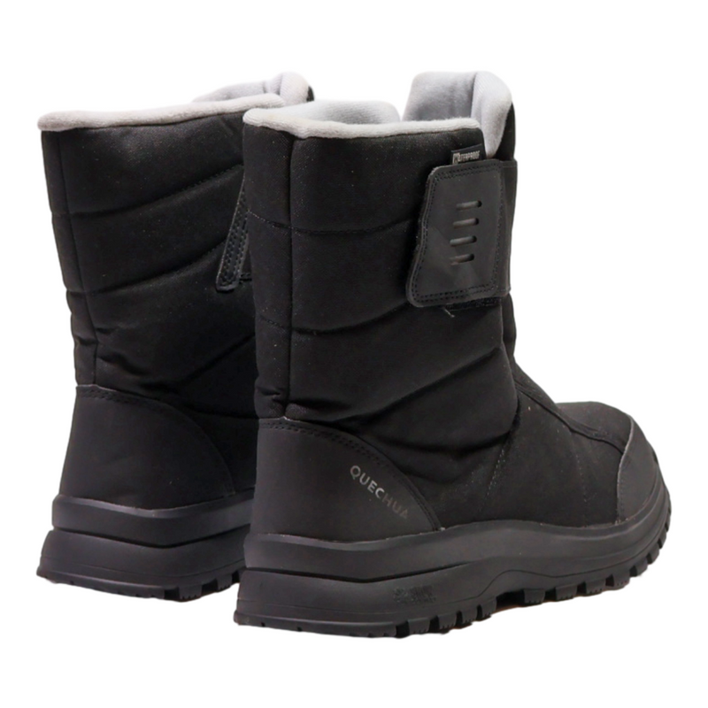 QUECHUA Snow Boots Black Synthetic Womens UK 7.5