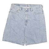 LEVI'S Mens Denim Shorts Blue 2XL W36 Classic Fit Five Pocket Style