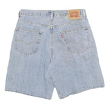 LEVI'S Mens Denim Shorts Blue 2XL W36 Classic Fit Five Pocket Style
