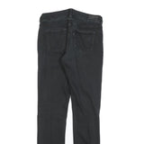 LEVI'S Womens Black Slim Skinny Denim Medium W26 L29 Cotton Blend Zip Jeans