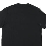 ADIDAS Mens Black Classic Graphic T-Shirt M Short Sleeve Crew Neck Cotton Blend