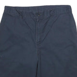 DICKIES Mens Shorts Navy Casual L W34 Workwear Polyester Blend