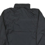 UMBRO Mens Black Trainer Zip Jacket S Polyester Blend Plain Lightweight Sports