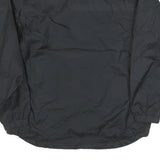 UMBRO Mens Black Trainer Zip Jacket S Polyester Blend Plain Lightweight Sports