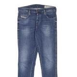DIESEL Womens Jeans Blue Slim Skinny Denim Medium W28 L27 Classic Zip Pocket