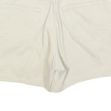 NO EXCUSES Womens Shorts Cream Casual Plain M W30 Cotton Blend Summer