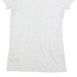 TOMMY JEANS Womens White L Graphic T-Shirt Short Sleeve Crew Neck Cotton Blend