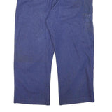 SIRNA Mens Cotton Blend Navy Relaxed Straight Trousers W38 L26 Casual Comfort