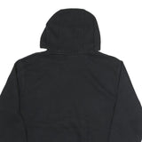 NIKE Mens Black Basketball Logo Pullover Hoodie L Cotton Blend Casual Sportswear