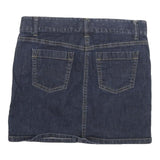 ANN TAYLOR Womens Blue Denim Mini Skirt Cotton Blend Size L Casual Stylish