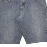 WRANGLER Mens Denim Blue Casual Shorts 2XL W36 Cotton Blend Comfortable Fit
