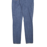 LEVI'S Womens Blue Slim Skinny Denim Medium W24 L26 Ripped Casual Jeans
