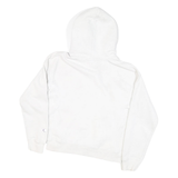 CHAMPION Womens White Pullover Hoodie S Cotton Blend Casual Sportswear