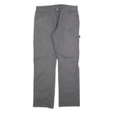 DICKIES Mens Regular Fit Straight Leg Denim Grey W33 L32 Workwear Cargo Jeans