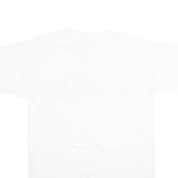MILLER Mens White Alpha Omega Gymnastics Graphic T-Shirt L Short Sleeve Crew