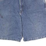 WRANGLER Mens Denim Blue Cargo Shorts L W38 Cotton Casual Summer