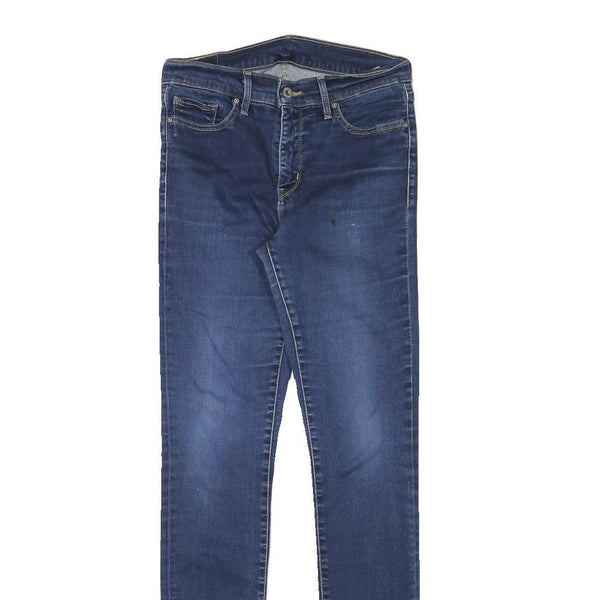 LEVI'S Womens Jeans Blue Slim Skinny Denim Medium Wash W27 L31 Classic Zip Fly