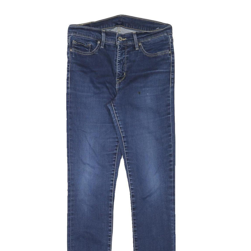 LEVI'S Womens Jeans Blue Slim Skinny Denim Medium Wash W27 L31 Classic Zip Fly