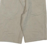 LEVI'S Mens Beige Casual Shorts XL W38 Cotton Blend Straight Fit