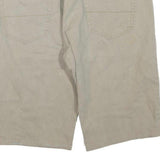 LEVI'S Mens Beige Casual Shorts XL W38 Cotton Blend Straight Fit