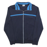 WALBUSCH Mens Navy Blue Jacket M Polyester Blend Zip Plain Casual Comfortable