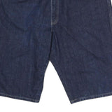 DICKIES Mens Denim Blue Casual Shorts M W40 Workwear Relaxed Fit Cotton