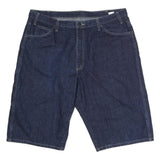 DICKIES Mens Denim Blue Casual Shorts M W40 Workwear Relaxed Fit Cotton
