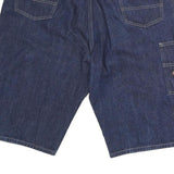 DICKIES Mens Denim Blue Casual Shorts M W40 Workwear Relaxed Fit Cotton