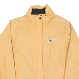 SHERPA Mens Beige Outdoor Jacket L Polyester Blend Plain Zip Lightweight