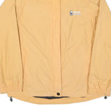 SHERPA Mens Beige Outdoor Jacket L Polyester Blend Plain Zip Lightweight