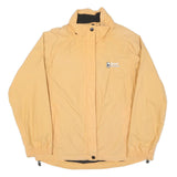 SHERPA Mens Beige Outdoor Jacket L Polyester Blend Plain Zip Lightweight