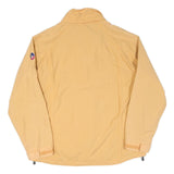 SHERPA Mens Beige Outdoor Jacket L Polyester Blend Plain Zip Lightweight